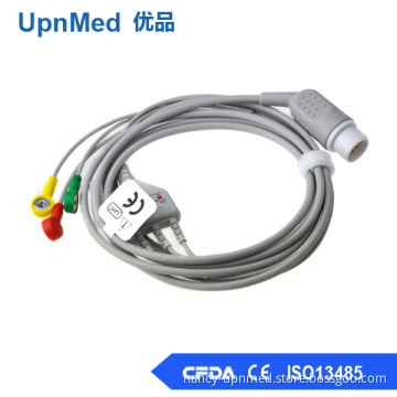 M1986A one piece ECG cable with leadwires 12pin